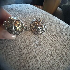 Elegant Silver and Gold Women's Bracelet